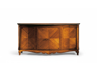 Einrichtung Regale Vitrinen Anrichte Buffet Italienische Möbel Massivholz 200cm