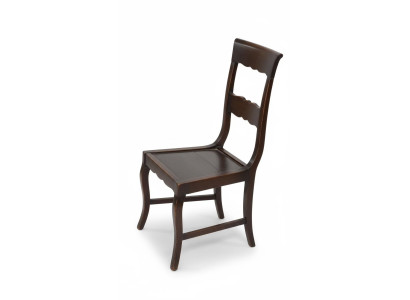 Designer Holz Stuhl in Esszimmer Luxus Möbel Braun Farbe Neu