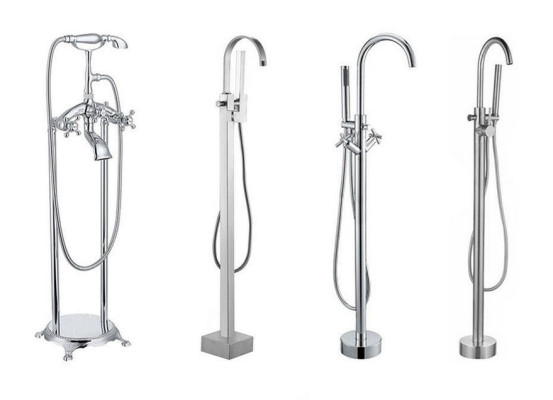 Mischer Frestehender Golderner Armatur frestehende Armaturen Badewanne
