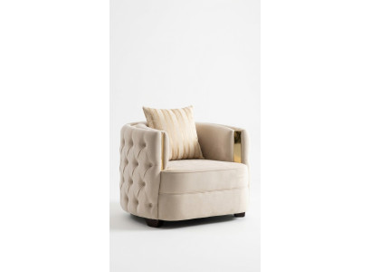 Wohnzimmer Luxus Sessel Moderne Einsitzer Design Chesterfield 1er Italien Möbel