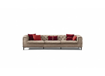Sofa 4 Sitzer Ledersofas Luxus Designer Couch Neu Sofa Luxus Chesterfield Neu