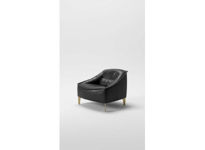 Sessel Polster Sitzer Modern Design Leder Relax Sessel Lounge Luxus Wohnzimmer