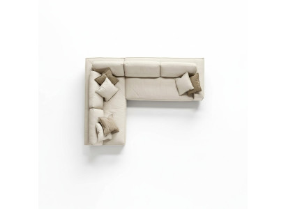 Wohnzimmer Ecksofa L-Form Modern Weiß Design Sofas Neu