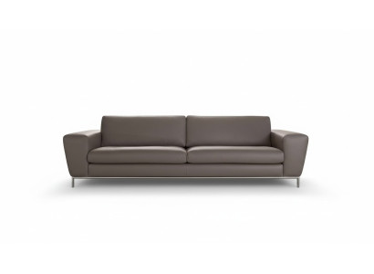 Modern Couch Leder Sofas Designsofa Dreisitzer Sitz Grau Sofa 3 Sitz Prianera
