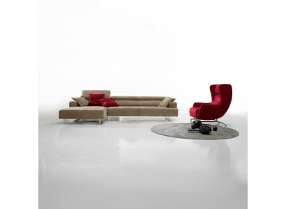Ecksofa Leder Moderne Luxus Sofas L Form Sofa Eckcouch Wohnlandschaft Grau Neu