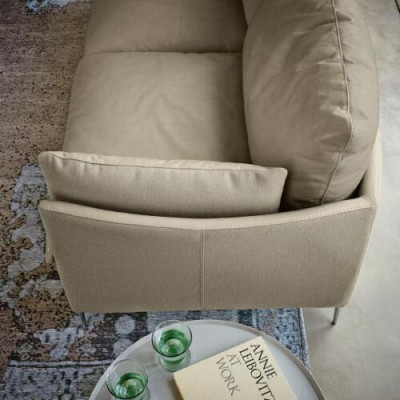 Sofa 3 Sitz Sofas Sitz Design Couch Dreisitzer Luxus Möbel Stil Leder Prianera