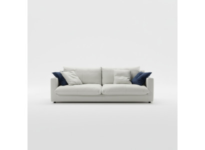 Dreisitzer Luxus Sofa 3 Sitz Sofas Sitz Leder Design Couch Möbel Stil Prianera
