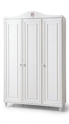 Kleiderschrank Designer Schrank Edler Holz Luxus Kinderzimmer 140cm 