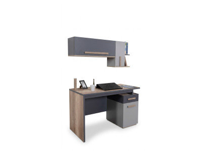 Schreibtisch Modern Tisch Wandregal Holz Jugend Kinderzimmer Möbel Design