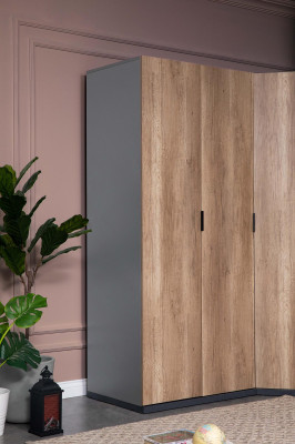 Kleiderschrank Jugendzimmer Braun Schränke Möbel Design Neu Schlafzimmer