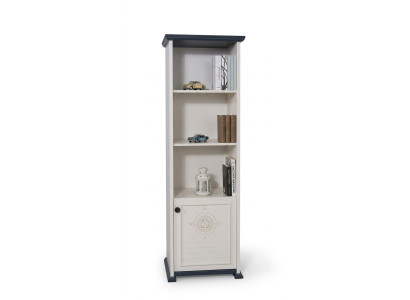 Regal Schrank Bücherschrank für Kinderzimmer Jugendzimmer Weiß Neu