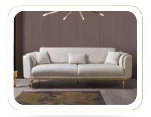 Luxus dreisitzer sofa couch moderne couchen textil stoff 234cm xxl