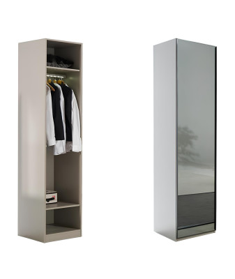 Spiegelschrank Eckschrank Schlafzimmer Kleiderschrank Luxus Schränke Möbel Glas