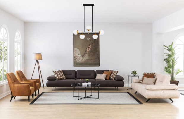 Sofagarnitur 421 Sitz Couch Polster Möbel Wohnlandschaft Garnituren