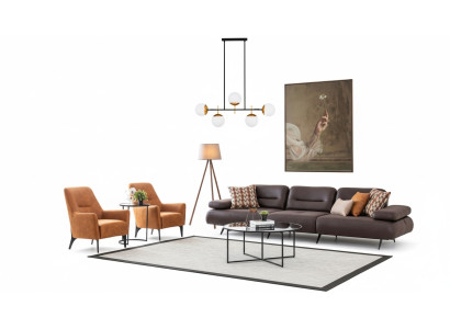 Sofagarnitur 421 Sitz Couch Polster Möbel Wohnlandschaft Garnituren