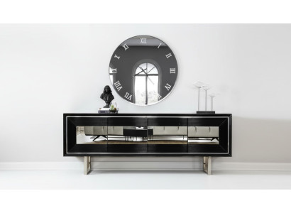 Schwarzes Sideboard Kommode Kommoden Schrank Standschrank Luxus Anrichte