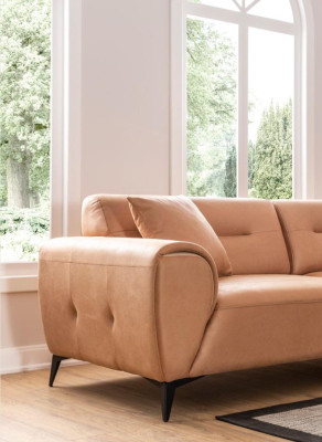 Luxus Sofa 3 Sitz Wohnzimmer Modernes Design Sofas Polster Couchen Neu