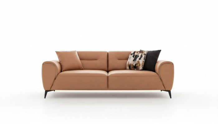 Luxus Sofa 3 Sitz Wohnzimmer Modernes Design Sofas Polster Couchen Neu