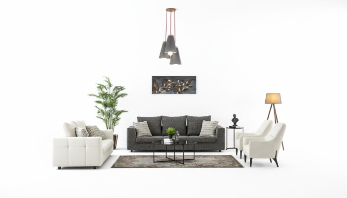 Luxus Sofagarnitur Modern Set 3+2+1+1 Sitzer Sofa Couch Garnitur Design Couchen