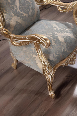 Sofagarnitur Klassische Luxus Sofas Sessel Wohnzimmer set 3+1 Sitz Chesterfield