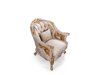 Sessel Couch Polster Sitz Designer Textil 1 Sitzer Couchen Polster Chesterfield