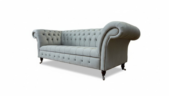 Designer Sofa 3 Sitzer Chesterfield Couch Polster Sofas Couchen Möbel