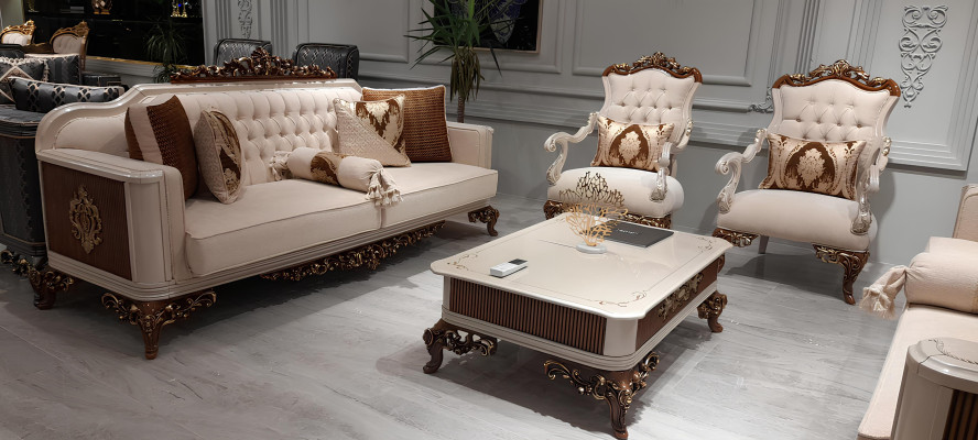 Wohnzimmer Couchtisch Luxus Tisch 120x72 Tische Holztische Möbel Einrichtung