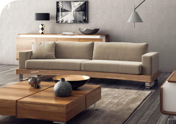 Moderne Couchgarnitur 3+2 Sitzer Luxuriöse Wohnzimmer Sofas Polster-Set