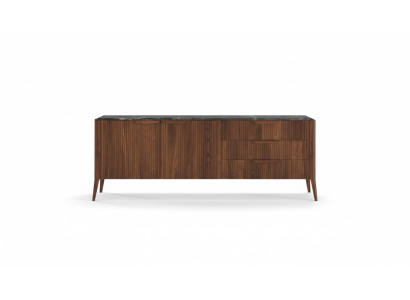 Großes Holz Sideboard Moderne Esszimmermöbel Echtholz Schubladen Neu