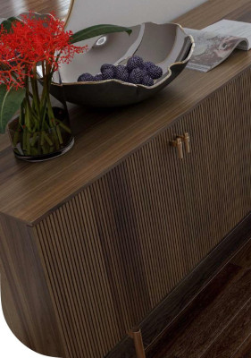 Hohe Wohnzimmer Kommode Luxus Sideboard Standschrank Moderne Anrichte