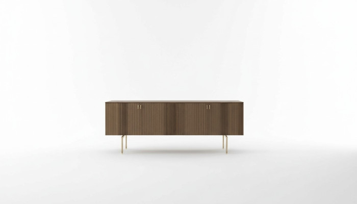 Hohe Wohnzimmer Kommode Luxus Sideboard Standschrank Moderne Anrichte