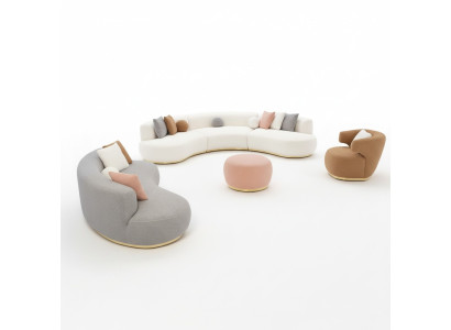 Einsitzer Sessel Wohnzimmer Stuhl Relax Sitzmöbel Stühle Einrichtung