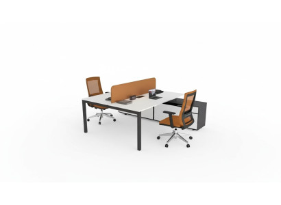 Großer Arbeitstisch Büromöbel Arbeitszimmer Einrichtung Luxus Design