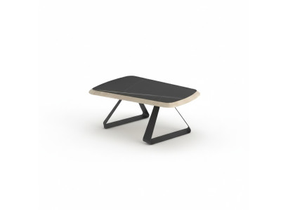 Arbeitszimmer Couchtisch Modernes Design Kaffetisch Braun Holzmöbel Neu