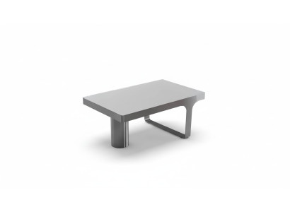Luxus Couchtisch Büro Designermöbe Tisch Beistelltische Holz Grau