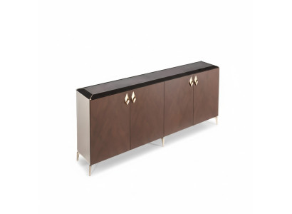Sideboard Moderner Schrank Anrichte Büromöbel Holz Metall Möbel Luxus