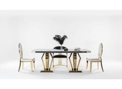 Luxus Tische Esszimmer Tisch Esszimmer Moderner Edelstahl Sofort Weiß