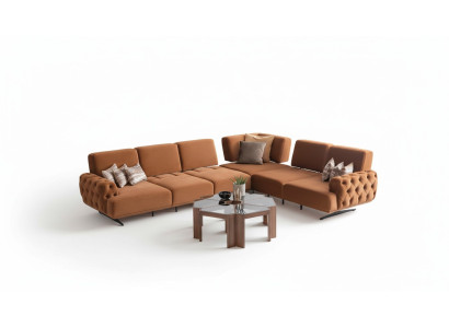 Wohnlandschaft Sofa L-Form Couch Garnitur Design Modern Sofas Ecksofa