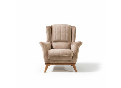 Wohnzimmer Sessel Design Couch Textil  Luxus Polster Lounge Club Einsitzer