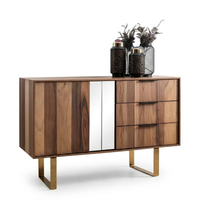 Luxuriöse Kommode mit Spiegel für Schlafzimmer im modernen Stil