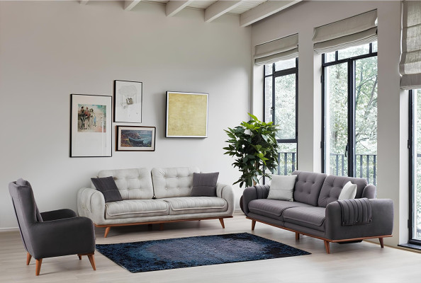 Chesterfield Sessel Relax Club Sofa Einsitzer Couch Polster Möbel Braun
