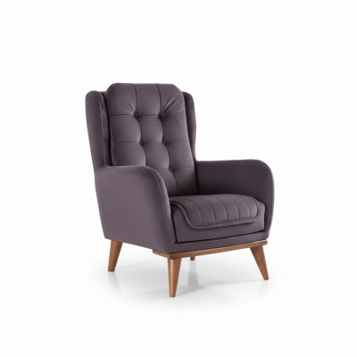 Chesterfield Sessel Relax Club Sofa Einsitzer Couch Polster Möbel Braun