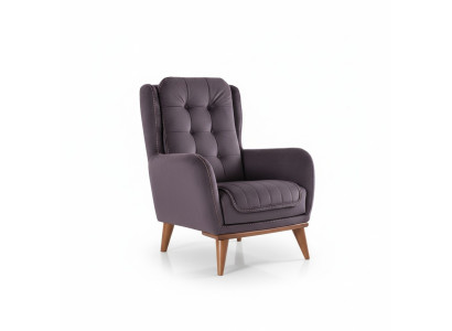 Chesterfield Sessel Relax Club Sofa Einsitzer Couch Polster Möbel Braun