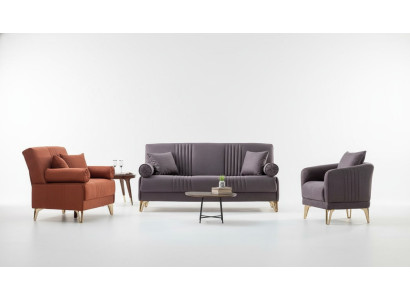 Stilvolles 3+3+1 Sitzer Sofa Set mit modernem Design für elegantes Wohnen