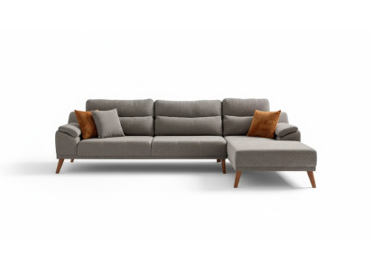 Stilvolle Ecksofagarnitur Eckcouch Wohnlandschaft Sitzlandschaft Sitzgruppe