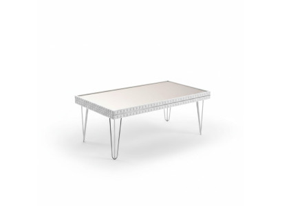 Couchtisch Luxus Modern Design Tisch Wohnzimmer Beistelltisch 111x64