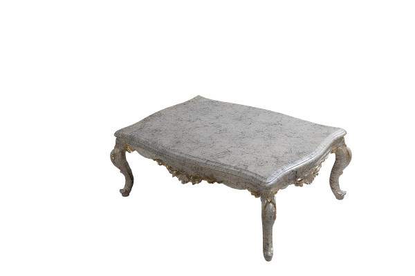 Königlicher Couchtisch Tisch Gold Tische Barock Rokoko Couchtische