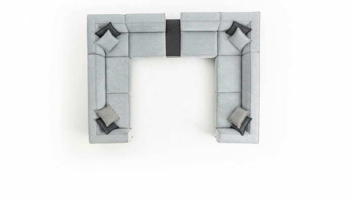 Ecksofa U Form Möbel Wohnzimmer Luxus Modern Big Sofa Couch Wohnlandschaft
