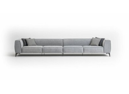 Sofa Couch Modern Wohnzimmer Sofas 6 Sitzer Möbel Textilsofa 420cm