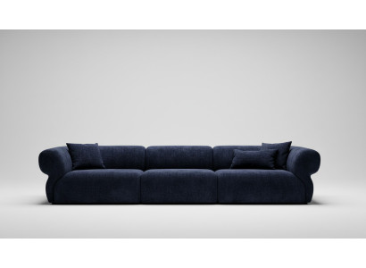 big Sofa Couch 5 Sitzer Italienische xxl Couchen Sofas Möbel Textil